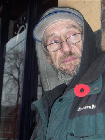 Tony on Remembrance Day