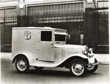 Old brinks truck - July 15 2009