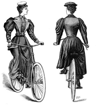 2 women on bikes - Aug 4 2009